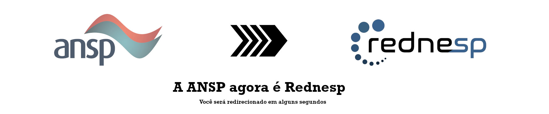 A ANSP agora é Rednesp